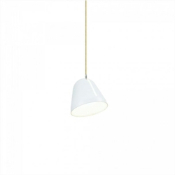 Tilt S hanglamp Ø18, wit/beige