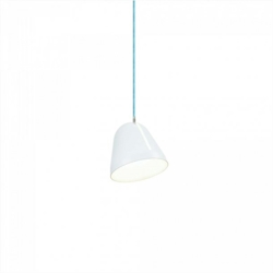 Tilt S hanglamp Ø18, wit/blauw