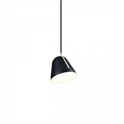 Tilt S hanglamp Ø18, zwart/zwart