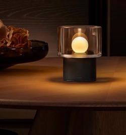Occhio Era R batterijlamp, air, zwart