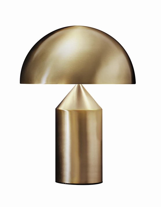 Atollo 239 tafellamp, satin goud