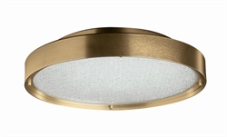 Berlin 722 plafondlamp / wandlamp, satijn messing