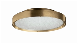Berlin 721 plafondlamp / wandlamp, satijn messing
