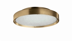 Berlin 720 plafondlamp / wandlamp, satijn messing