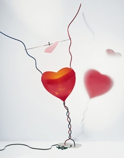 Ingo Maurer One From The Heart tafellamp