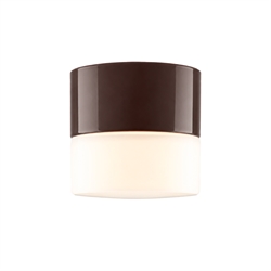 Opus 100/100 plafondlamp / wandlamp, bruin