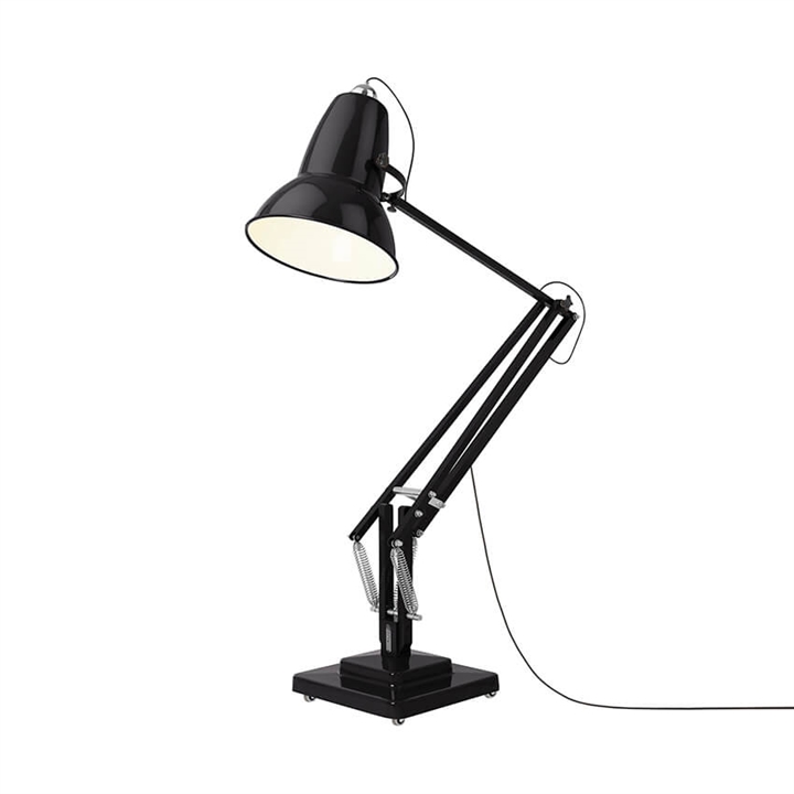 Original 1227 Giant vloerlamp, glanzend zwart