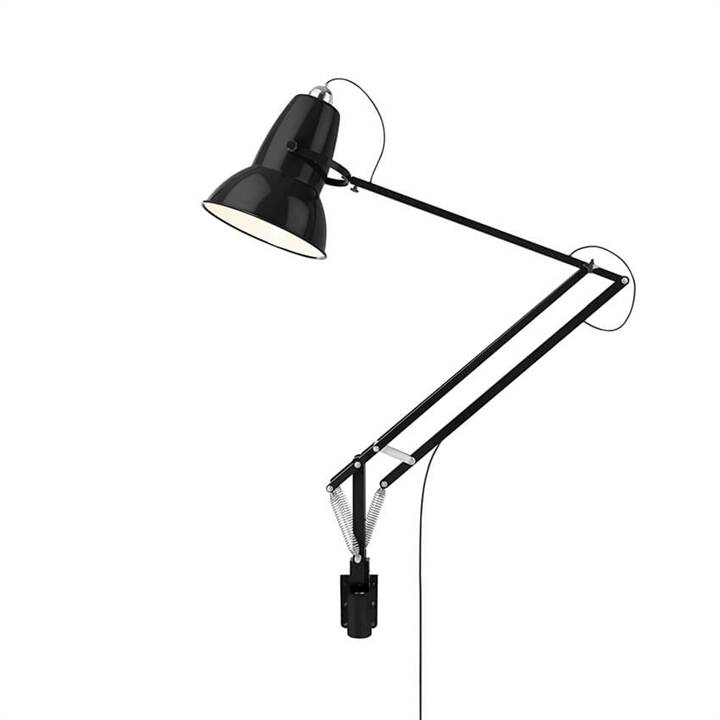 Original 1227 Giant wandlamp, mat zwart