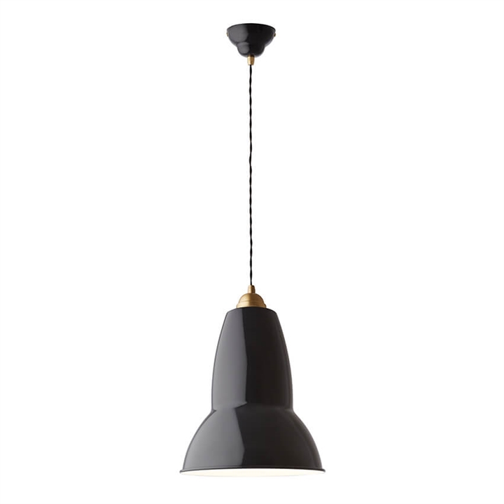Original 1227 Maxi hanglamp, messing/zwart