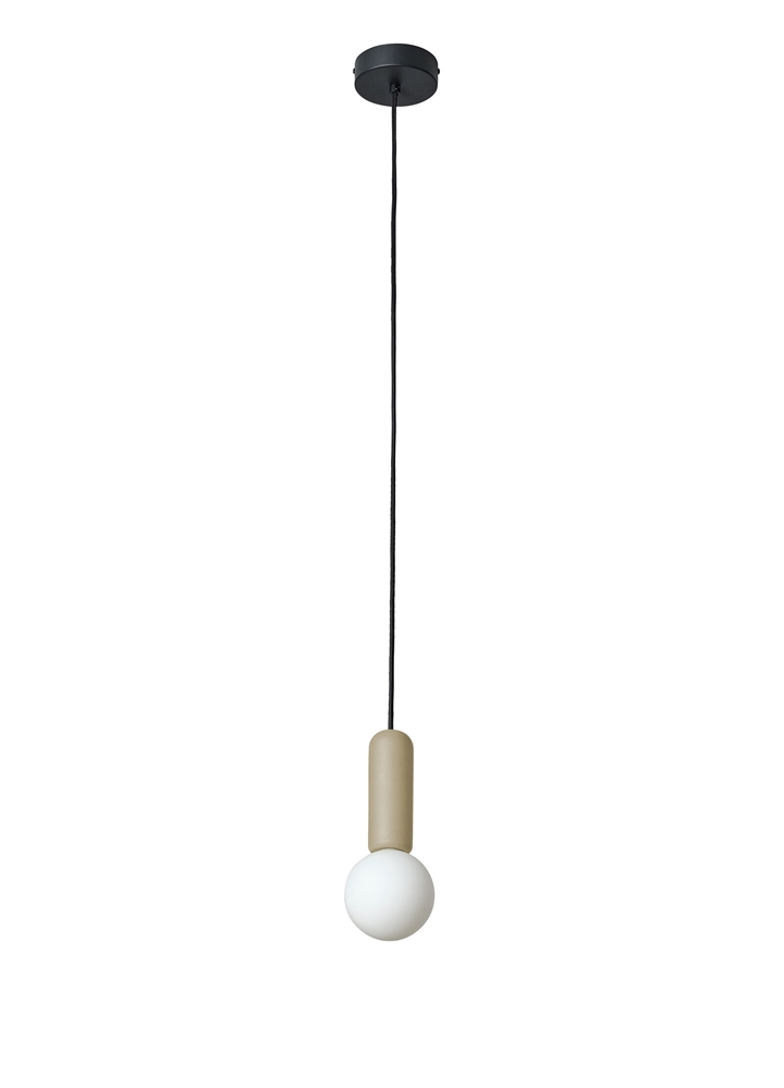 Decor Concrete Mic hanglamp, beige