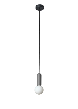 Decor Concrete Mic hanglamp, donkergrijs