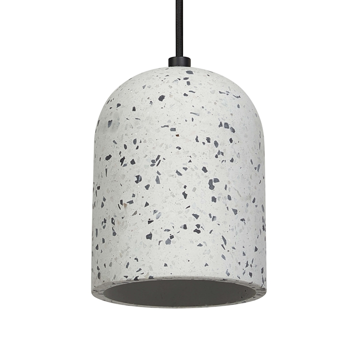 Decor Pill hanglamp, wit terrazzo