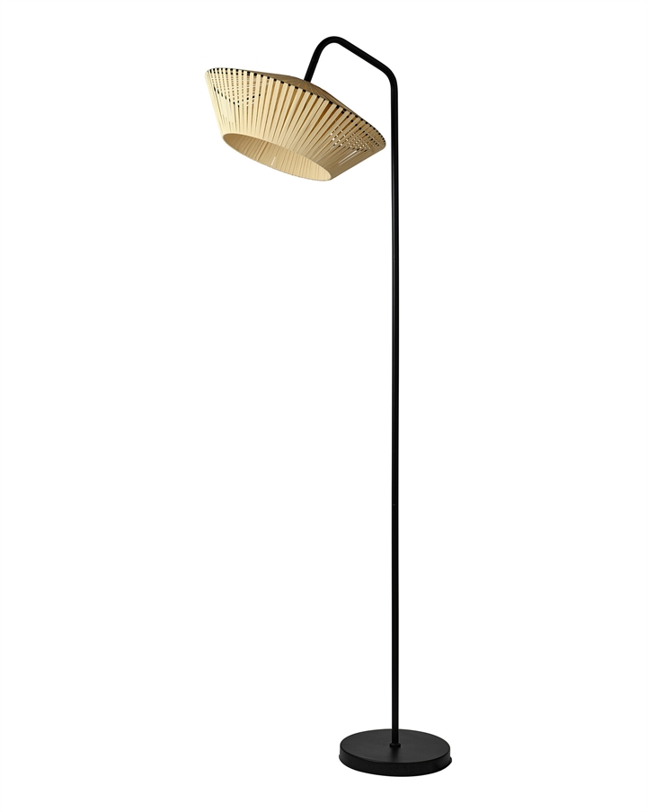 Decor Stripes vloerlamp, beige