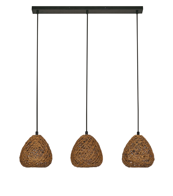 Decor Paper Drop Linear hanglamp, beige