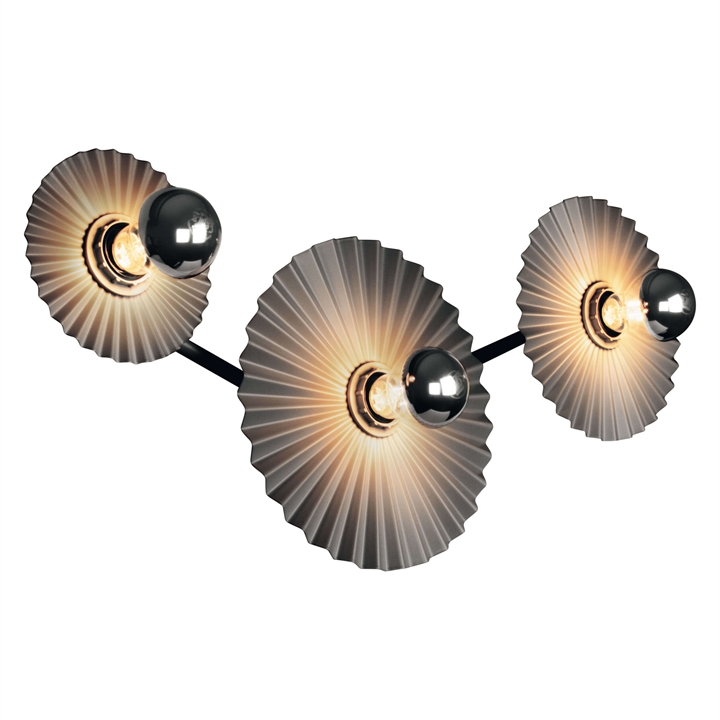 Decor Waist wandlamp, zwart