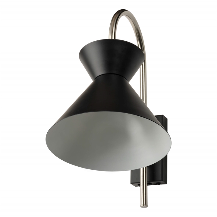 Decor Waist wandlamp, zwart