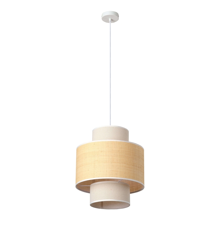 Decor Wrap Cylinder hanglamp, beige