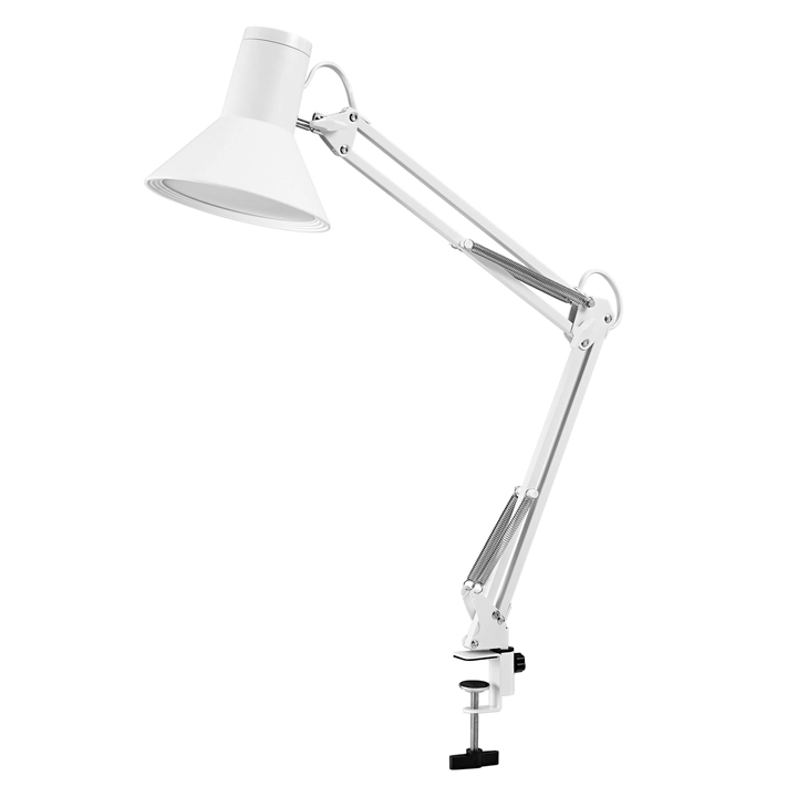 Office Line Desk Retro Clip bureaulamp, wit