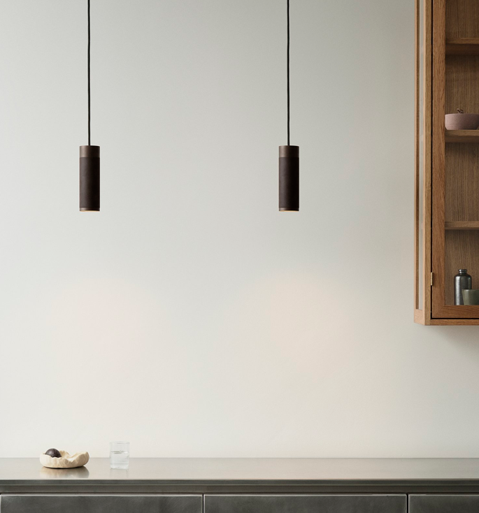 Thorup Copenhagen Patrone hanglamp, gebronsd messing, 200 mm