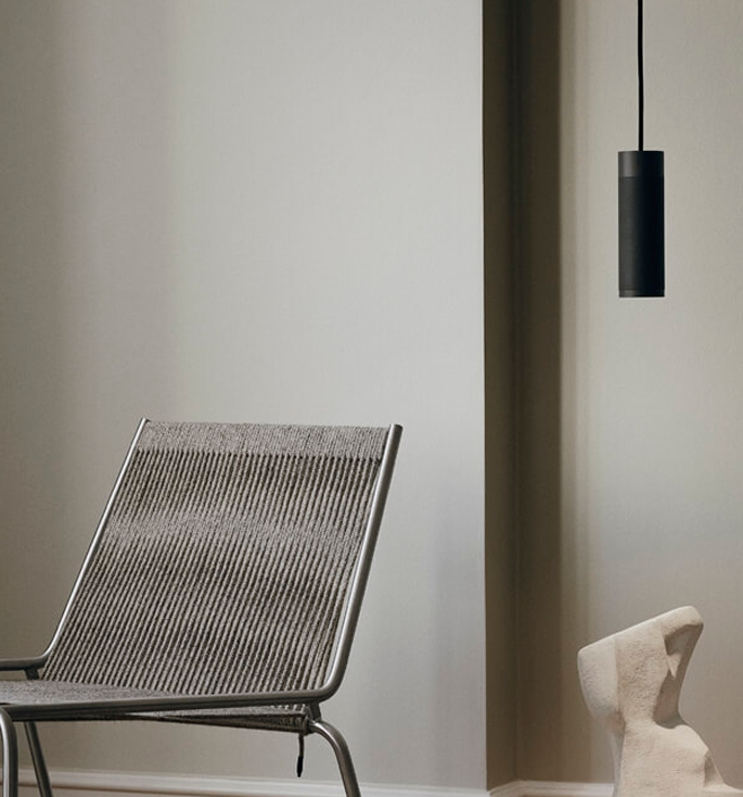 Thorup Copenhagen Patrone hanglamp, zwart-bruine messing, 200 mm