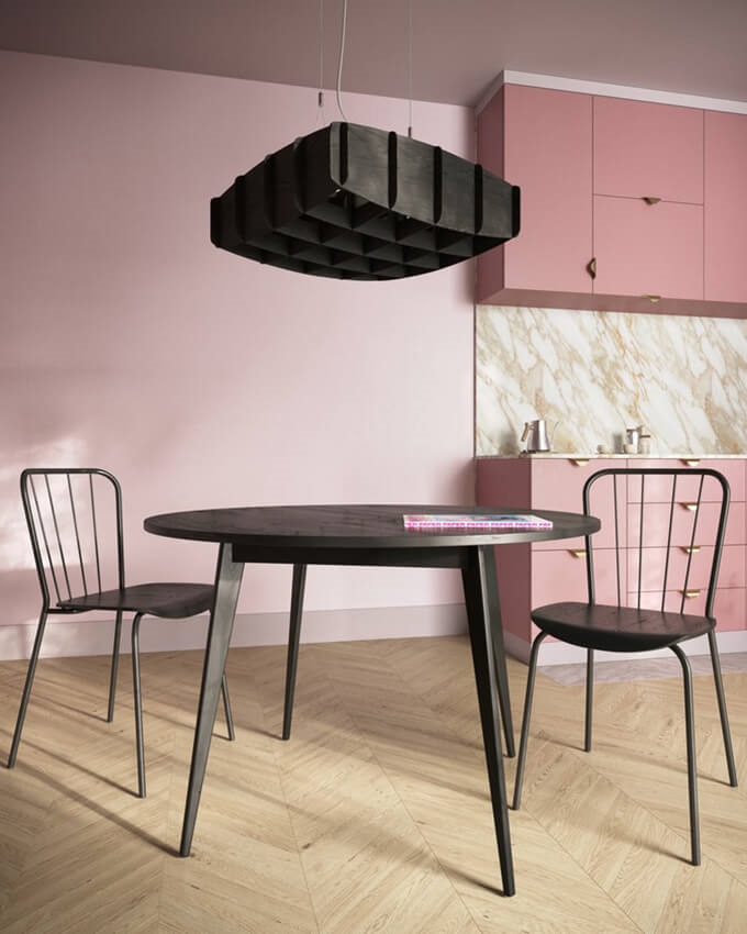 Ristikko 65 hanglamp, zwart