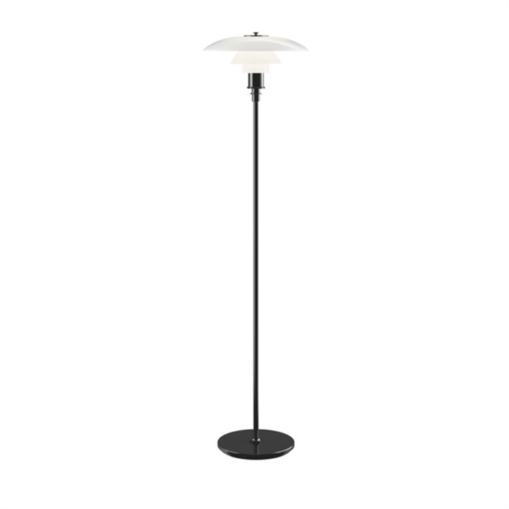 PH 3½-2½ vloerlamp, zwart