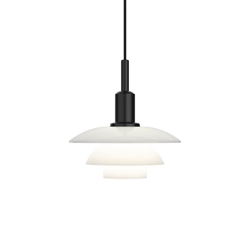 PH 3/3 hanglamp, wit opaal