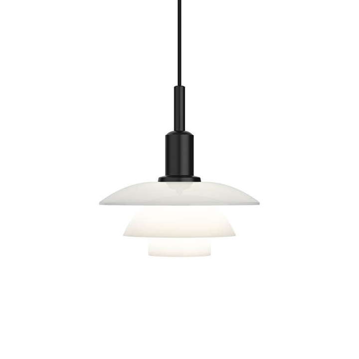 PH 3/3 hanglamp, wit opaal