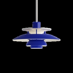 PH 5 Mini hanglamp, monochroom blauw