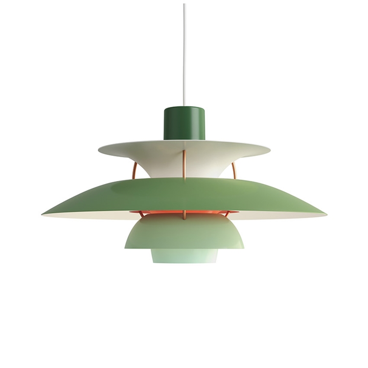 PH 5 hanglamp, tinten van groen