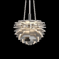 PH Artichoke Ø48 hanglamp, roestvrij staal