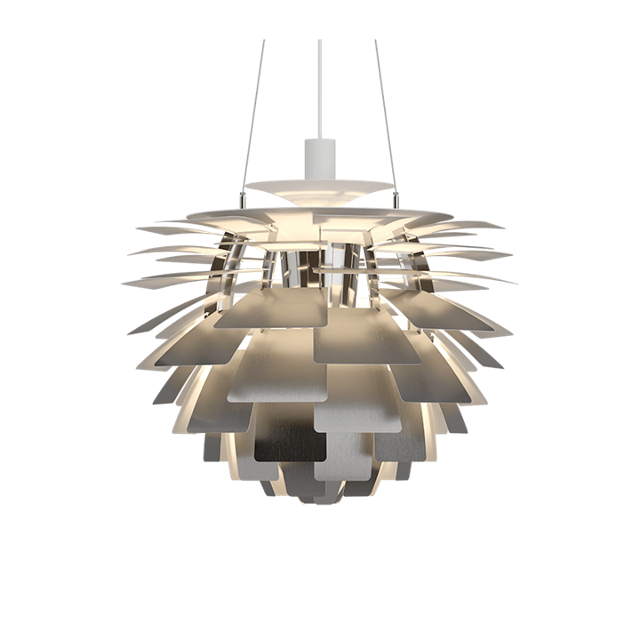 PH Artichoke Ø60 hanglamp, roestvrij staal
