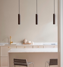 Thorup Copenhagen Patrone hanglamp, gebronsd messing, 300 mm