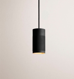 Thorup Copenhagen Patrone hanglamp, zwart-bruine messing, 120 mm