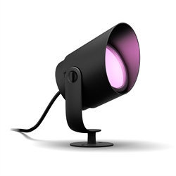 Philips Hue Lily XL WCA buitenspot, zwart