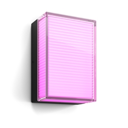 Philips Hue Semeru WCA buiten wandlamp (rechthoekig), zwart