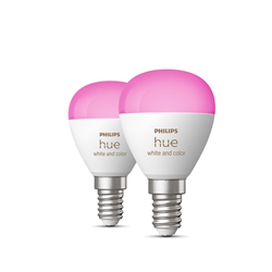 Philips Hue White and Color Ambiance 5,1W LED E14 Luster 470lm (2 st.)