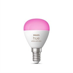 Philips Hue White and Color Ambiance 5,1W LED E14 Luster 470lm