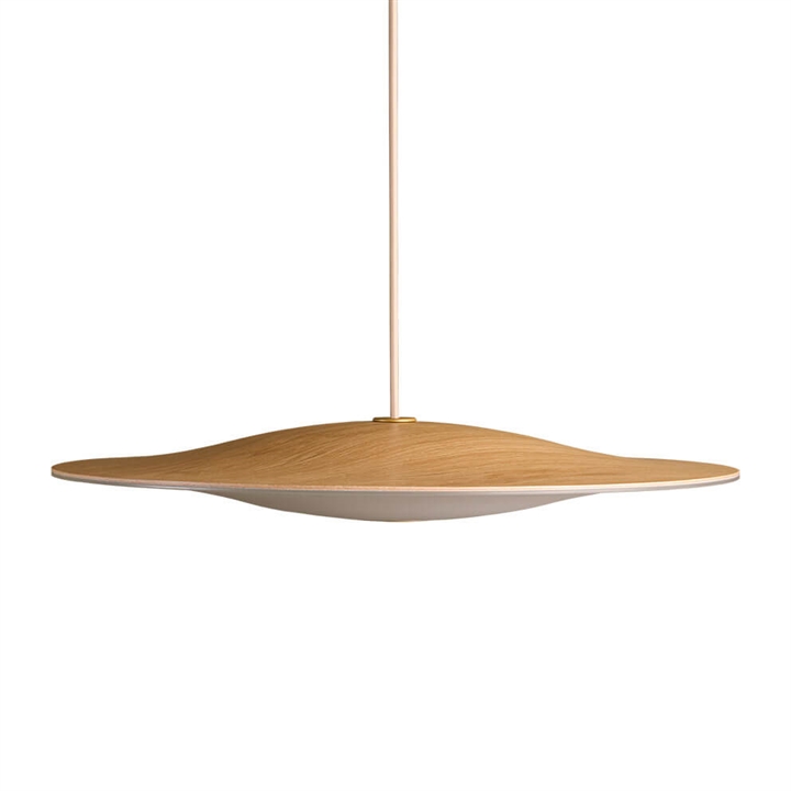 Sinus Wood 550P hanglamp, eik/opal