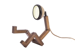 Mini Mr. Wattson tafellamp, Caffé Latte