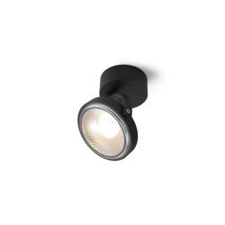 Pin-Up 1 Round LED, zwart