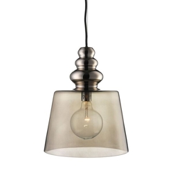 Pollish XL hanglamp, smoke
