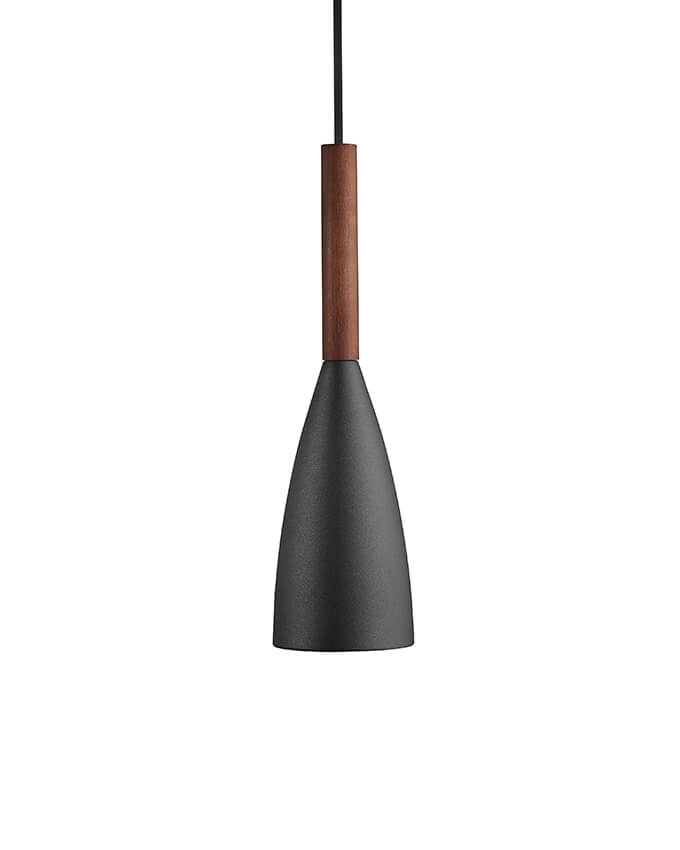 Pure hanglamp, zwart