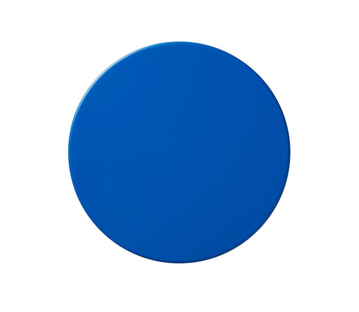 Planet wandlamp schijf, electric blauw