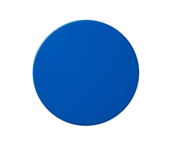 Planet wandlamp schijf, electric blauw