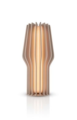 Radiant LED batterij- / tafellamp 25 cm, pearl beige
