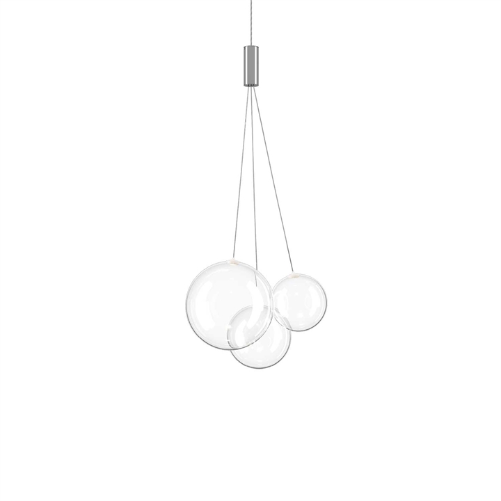 Random cluster hanglamp, kristal