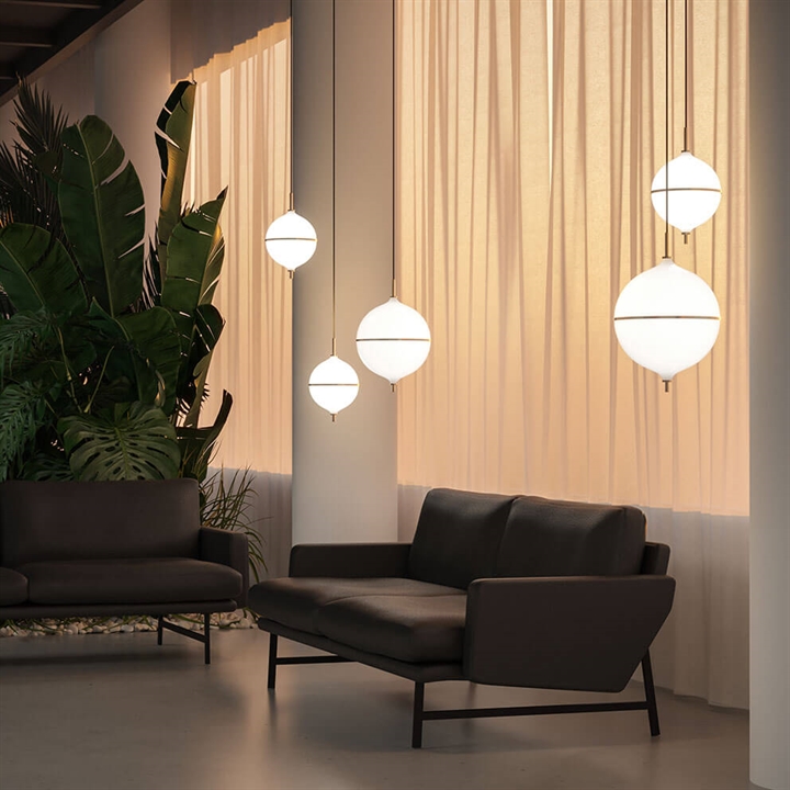 Eternal Moonlight medium en large m/zwart snoer