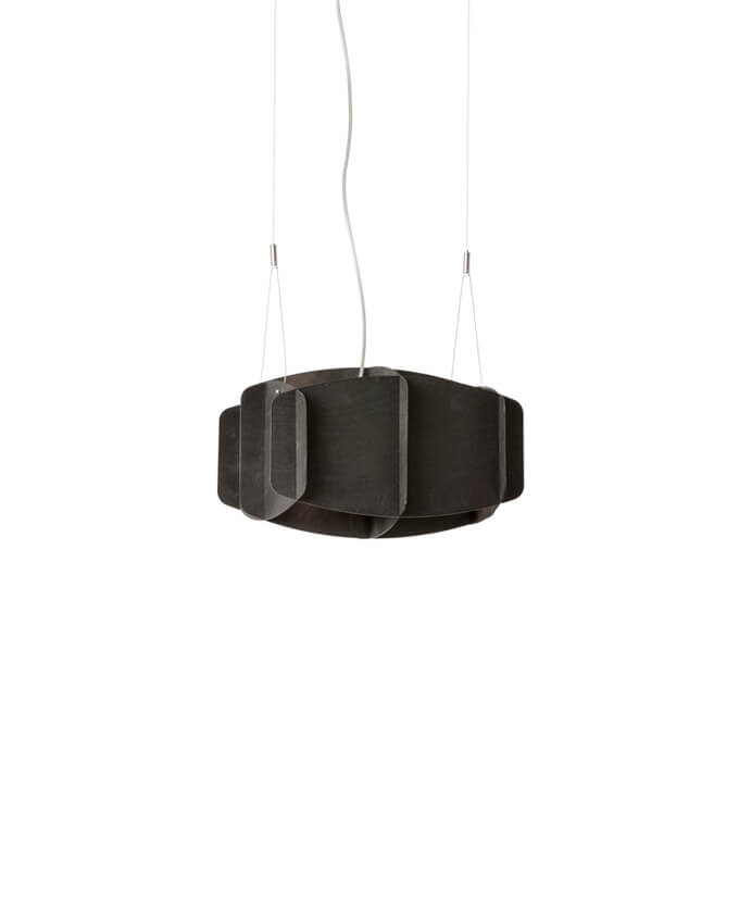 Ristikko 37 hanglamp, zwart