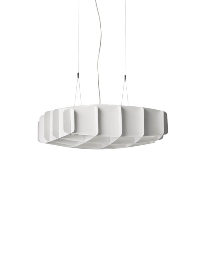 Ristikko 65 hanglamp, wit